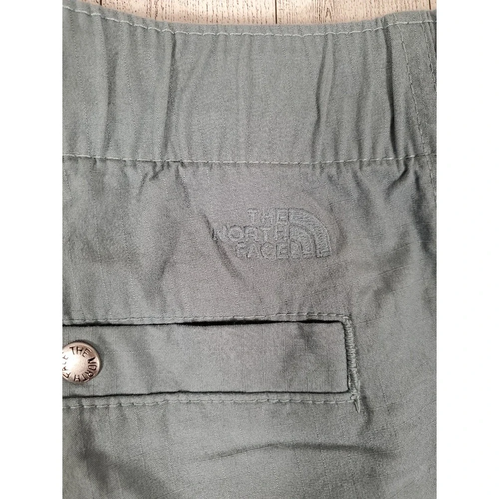 North Face Cargo Shorts Men's 2X Ripstop Belted Goblin Blue Organic Fiber NEW